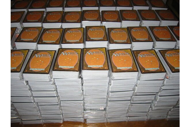 1000 English Magic The Gathering cards Lot HUGE VARIETY Low Dupe Unc & Common