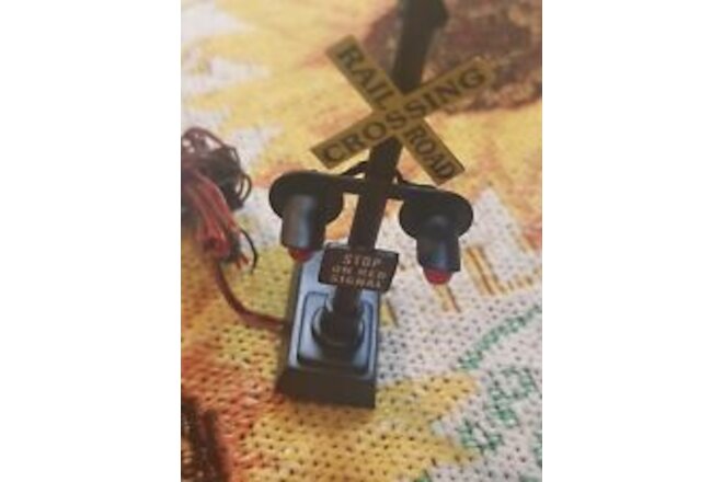 Model Power Ho Scale Railroad Signal Brass Parts No.1681 Prewired Switch