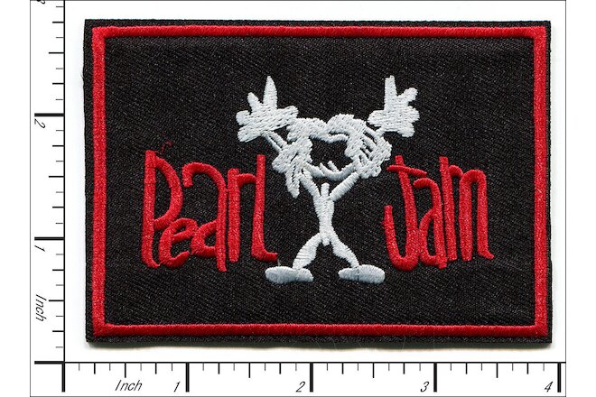 25 Pcs Embroidered Sew or Iron on patch Pearl Jam  Rock Music AP056pJ1