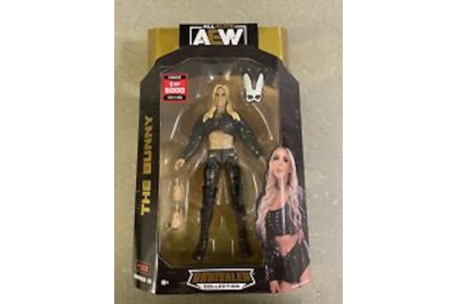 AEW Unrivaled Series 13 The Bunny Action Figure Chase 1 Of 5000 NIB