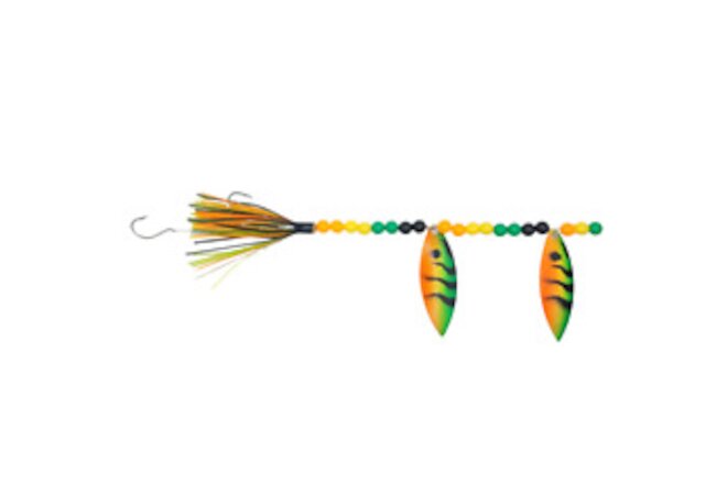 Fire Tiger Walleye Teaser Spinner Lure for Fishing and Targets WALLEYE