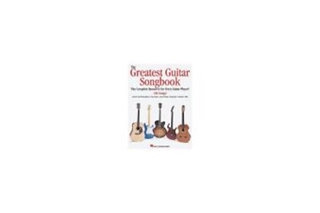 Hal Leonard The Greatest Guitar Tab Book