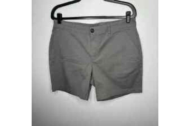 NWT CHUBBIES The Silver Linings 7" Flat Front Stretch Twill Shorts Gray 35