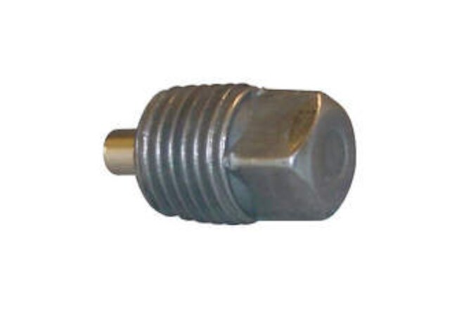 GRAINGER APPROVED 4054121 Magnetic Square Head Plug, Steel, 3/4 in