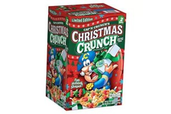 Christmas Crunch Quaker  Cereal (Net Wt 40 Ounce ),