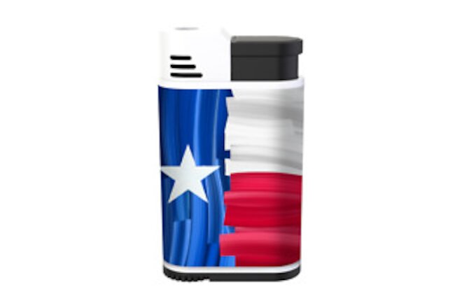 Palio Torcia One World Series Lighter, Texas Flag