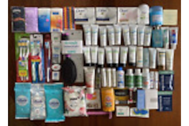 (75) Hygiene Personal Care Travel Hotel Samples Bath Beauty Mixed Lot