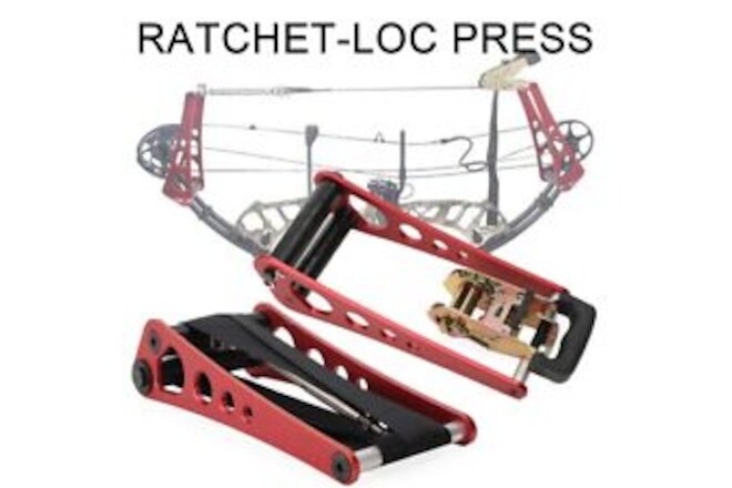 1 Set Compound Bow Press Ratchet-Loc Archery Bow Opener Accessory Aluminum Alloy