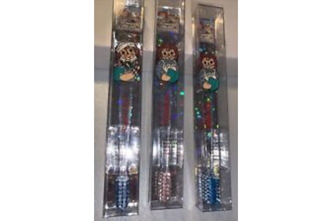 Raggedy Ann & Andy Lot Of 3 Simon & Schuster Toothbrush Tuned Soft Sealed New