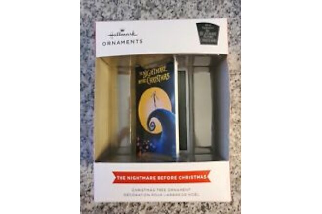 The Nightmare Before Christmas VHS Case Hallmark Ornament