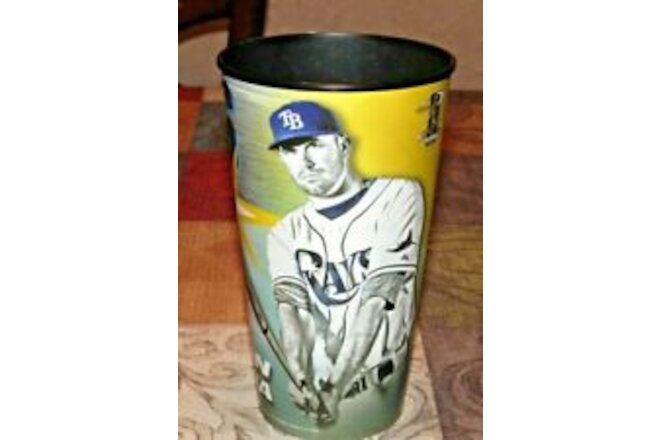 RARE Tampa Bay Rays MLB Baseball Evan Longoria Collector Series Souvenir Cup